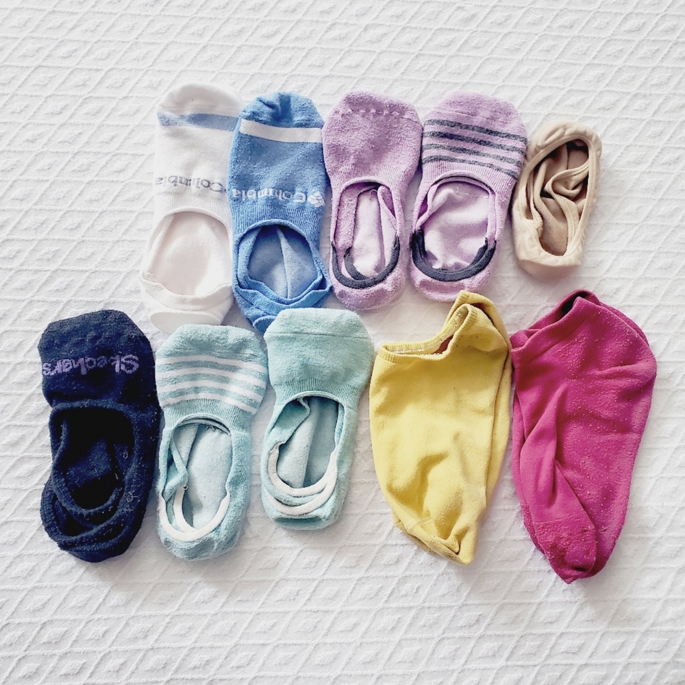 Large Bundle Of Women's No Show Socks